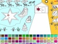 Jeu Christmas in resort coloring