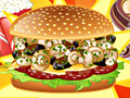 Jeu Mushroom Melt Burger