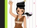 Jeu African Girl dressup