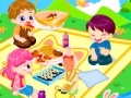 Jeu Three friends at the picnic design