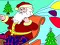 Jeu Christmas Santa Coloring