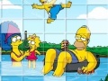 Jeu Simpsons puzzle