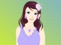 Jeu White Frock Girl Dressup