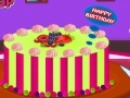 Jeu Vanilla Birthday Cake Decor