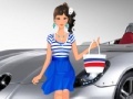 Jeu Car Girl Dress up