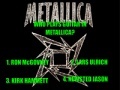 Jeu Metallica Quiz