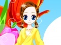 Jeu Tulips garden girl