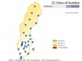 Jeu 25 Cities Of Sweden