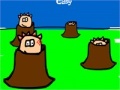 Jeu Shooting People. Who pop out of holes.