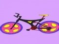 Jeu Amazing yellow bike coloring