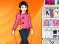 Jeu Girl with Cute Kitten Dress Up