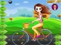 Jeu Bicycle Girl Dress Up
