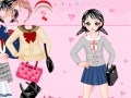 Jeu School Uniform Dress Up -3