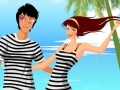 Jeu Couple On Beach