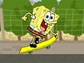 Jeu Spongebob Beach Skateboading