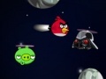 Jeu Angry birds. Run in space