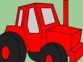 Jeu Tractor: Coloring