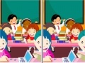 Jeu Five Differences in Classroom