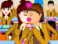 Jeu School Student Kissing