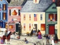 Jeu American Villages Painting