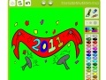 Jeu New Year 2011 Coloring