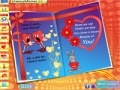 Jeu Funny Valentine Card. Decoration