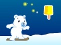 Jeu Steve the bear. Snowboarding adventure
