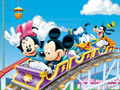 Jeu Mickey in Rollercoaster - Set the blocks