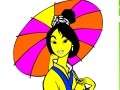 Jeu Princess Mulan Coloring