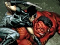 Game Photo Mess. Wolverine vs Hulk