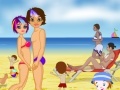 Jeu Emo: Beach Hangout Kiss