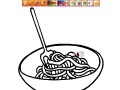 Jeu Coloring Food
