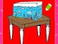 Jeu Aquarium and table coloring