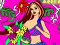 Jeu Kid's coloring: Beautiful girl 2