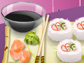 Jeu Sara's Cooking Class - California Rolls