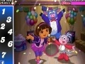 Jeu Dora birthday party hidden numbers