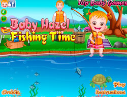 Jeu Bébé Hazel Temps de pêche.