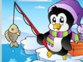 Jeu Fishing Penguin Jigsaw