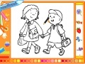 Jeu Ccoloring Couple in love