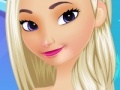 Jeu Elsa's frozen makeup
