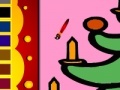 Jeu Cute Christmas tree colorin game