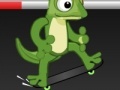 Jeu Gecko skateboarding