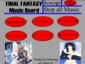 Jeu Final Fantasy Music Board