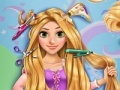 Jeu Rapunzel. Real haircuts