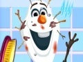 Jeu Messy Frozen Olaf