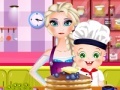 Jeu Elsa and Rosy. Pancakes day
