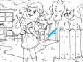 Jeu Back to School Online Coloring