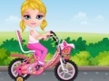 Jeu Baby Barbie bicycle ride