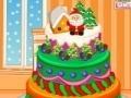 Jeu Merry Chrismtas Cake Decoration