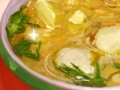 Jeu Chicken soup in a pot